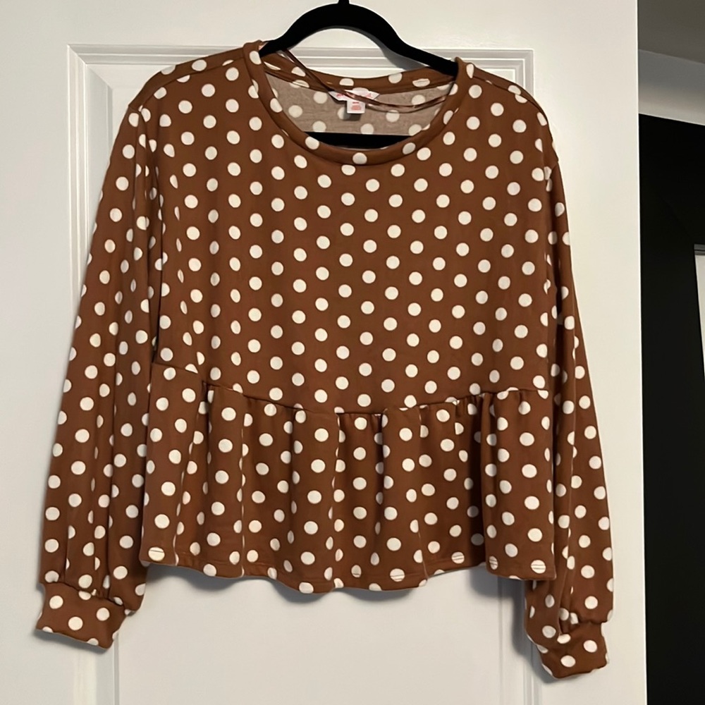 Jillian Harris x Joe Fresh peplum sweater